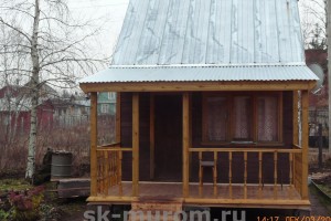 Пристройки к деревянному дому